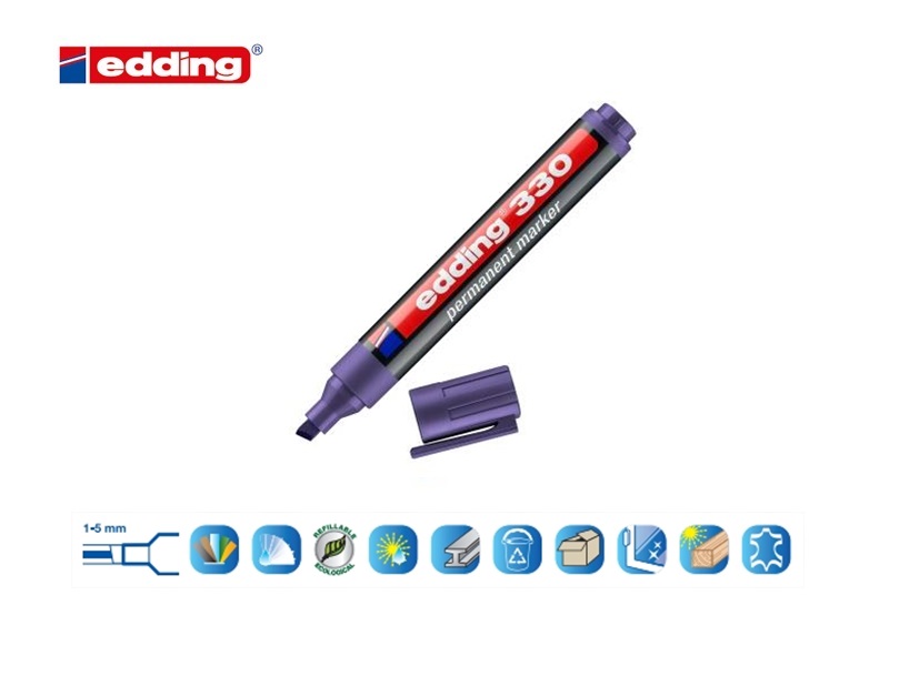 Edding 330 permanent marker violet