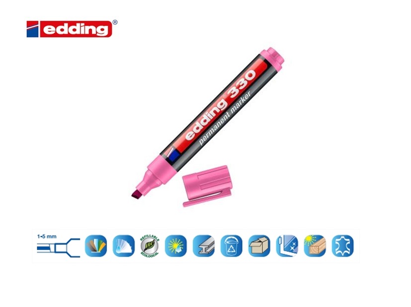 Edding 330 permanent marker roze