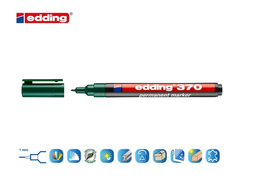 Edding 370 permanent marker groen