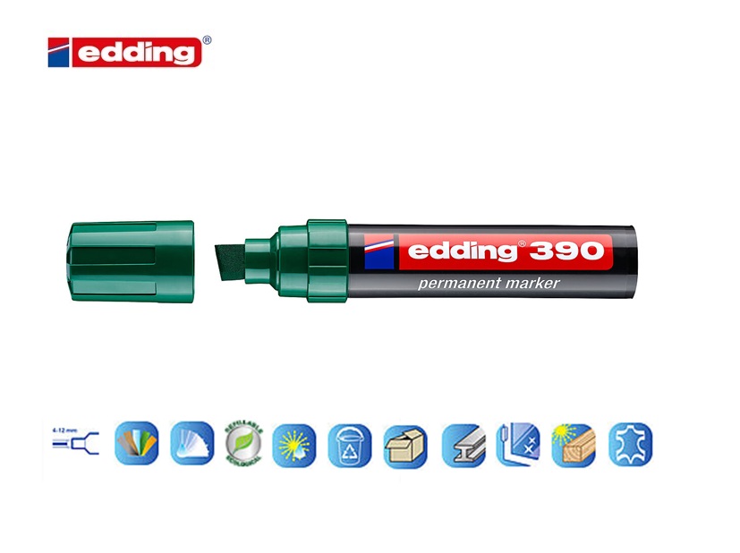 Edding 390 permanent marker groen