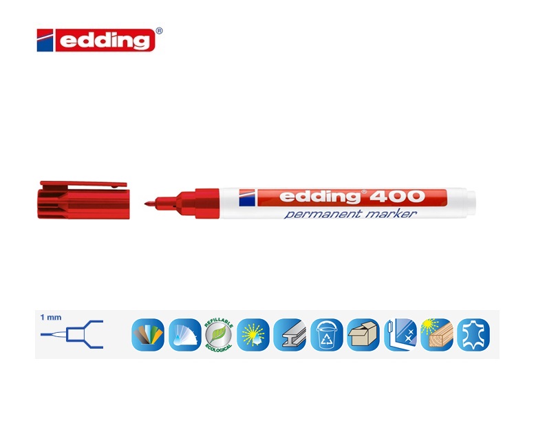 Edding 400 permanent marker bruin | DKMTools - DKM Tools