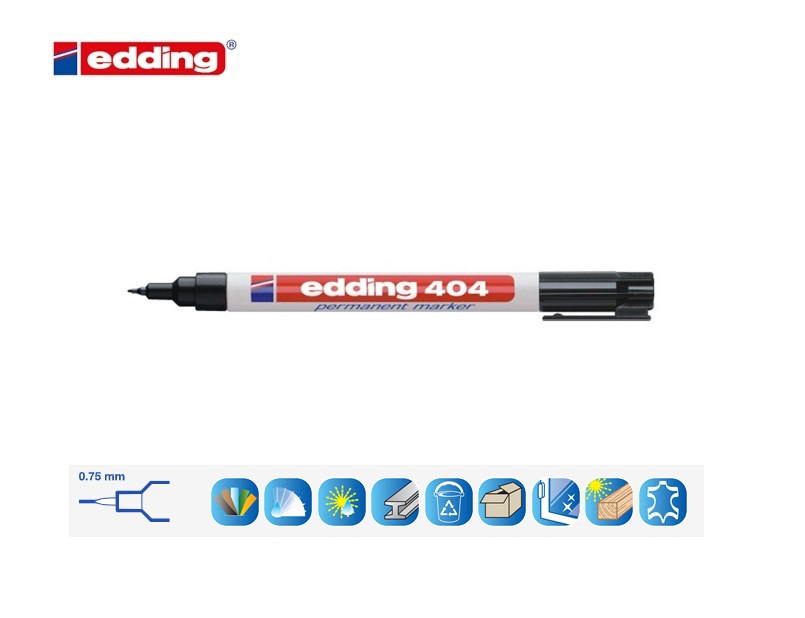 Edding 404 permanent marker rood | DKMTools - DKM Tools