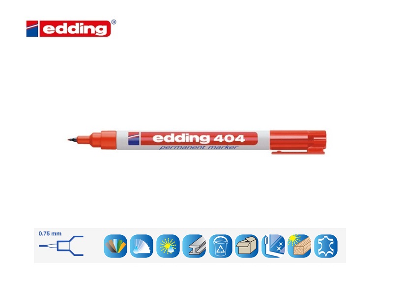 Edding 404 permanent marker blauw | DKMTools - DKM Tools