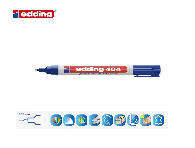 Edding 404 permanent marker set van 10 assorti | DKMTools - DKM Tools