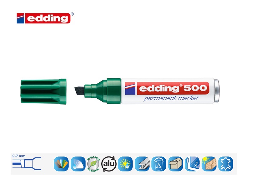 Edding 500 permanent marker rood | DKMTools - DKM Tools