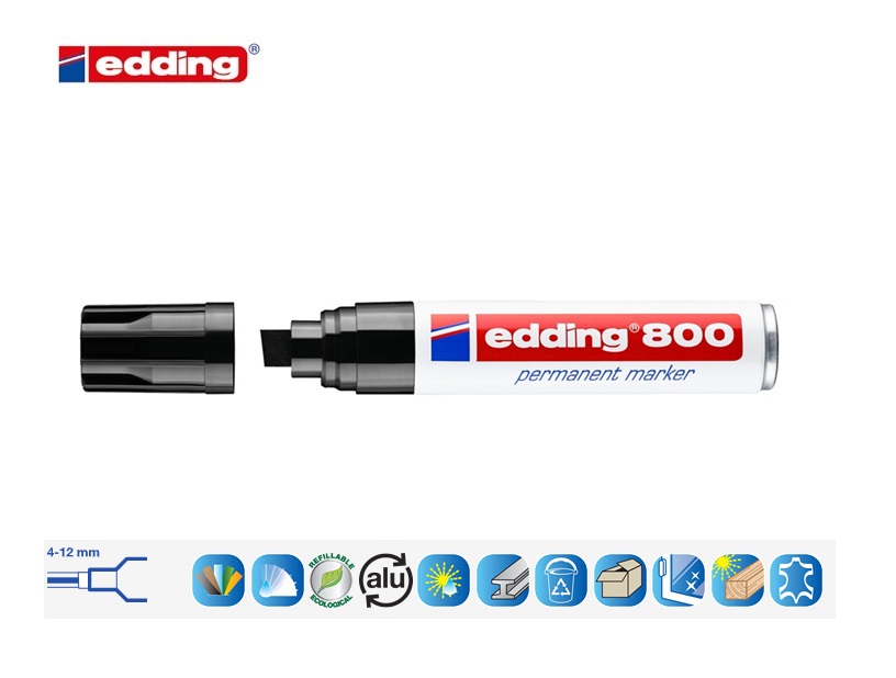 Edding 800 permanent marker bruin | DKMTools - DKM Tools