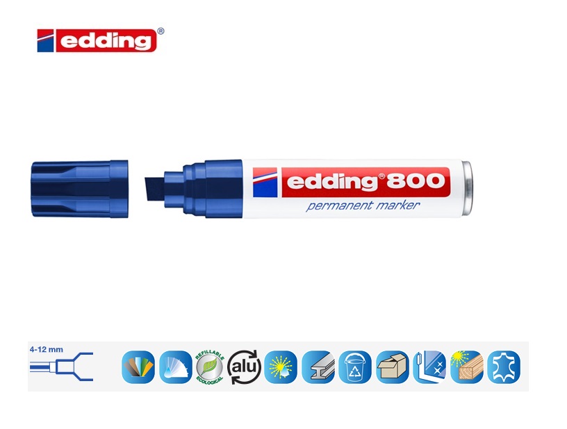 Edding 800 permanent marker geel | DKMTools - DKM Tools