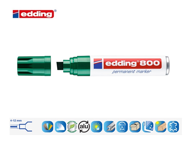 Edding 800 permanent marker rood | DKMTools - DKM Tools