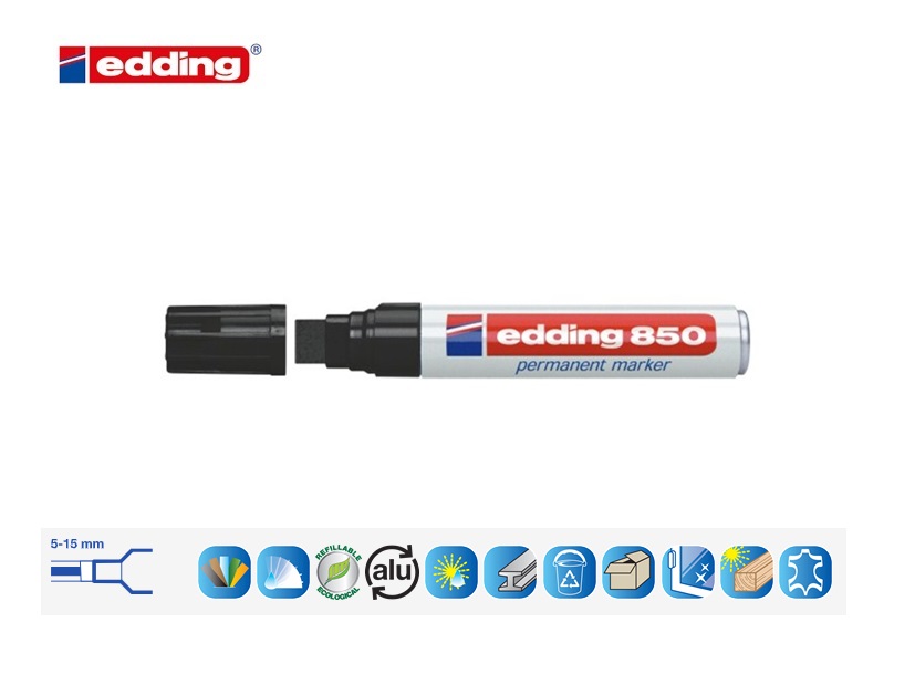 Edding 850 permanent marker zwart