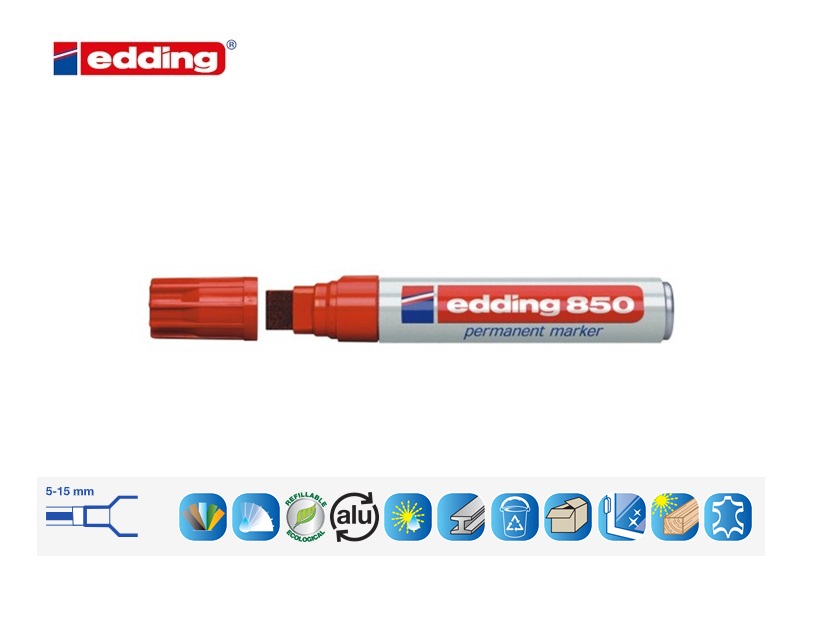 Edding 850 permanent marker blauw | DKMTools - DKM Tools