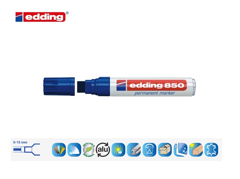 Edding 850 permanent marker rood | DKMTools - DKM Tools