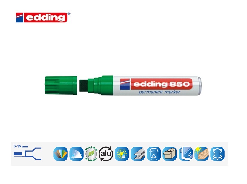 Edding 850 permanent marker blauw | DKMTools - DKM Tools