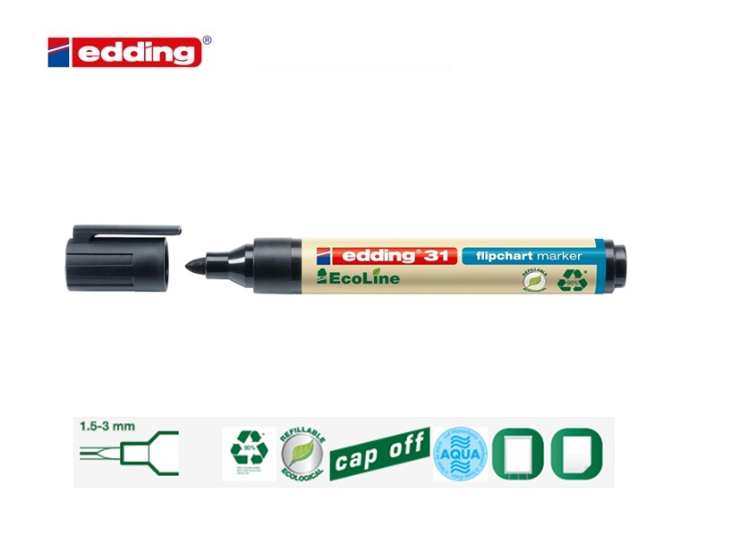 Edding 31 EcoLine flipchart marker blauw | DKMTools - DKM Tools