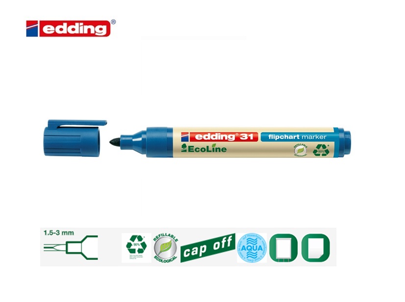 Edding 31 EcoLine flipchart marker groen | DKMTools - DKM Tools