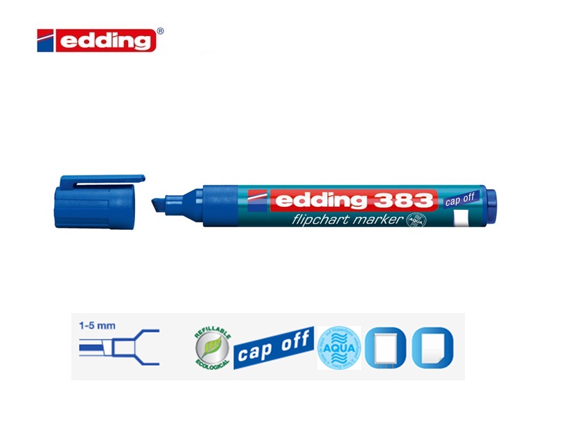 Edding 383 flipchart marker blauw