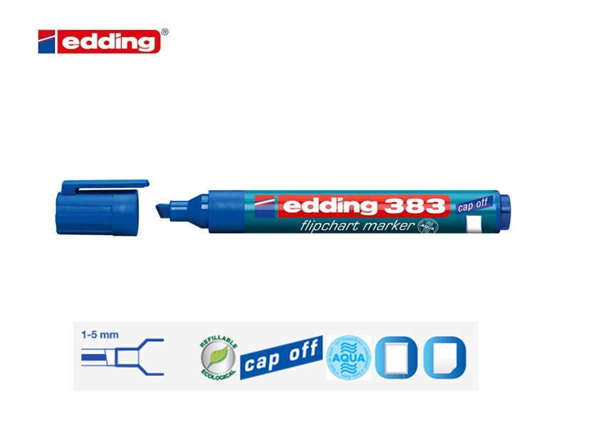 Edding 383 flipchart marker zwart | DKMTools - DKM Tools