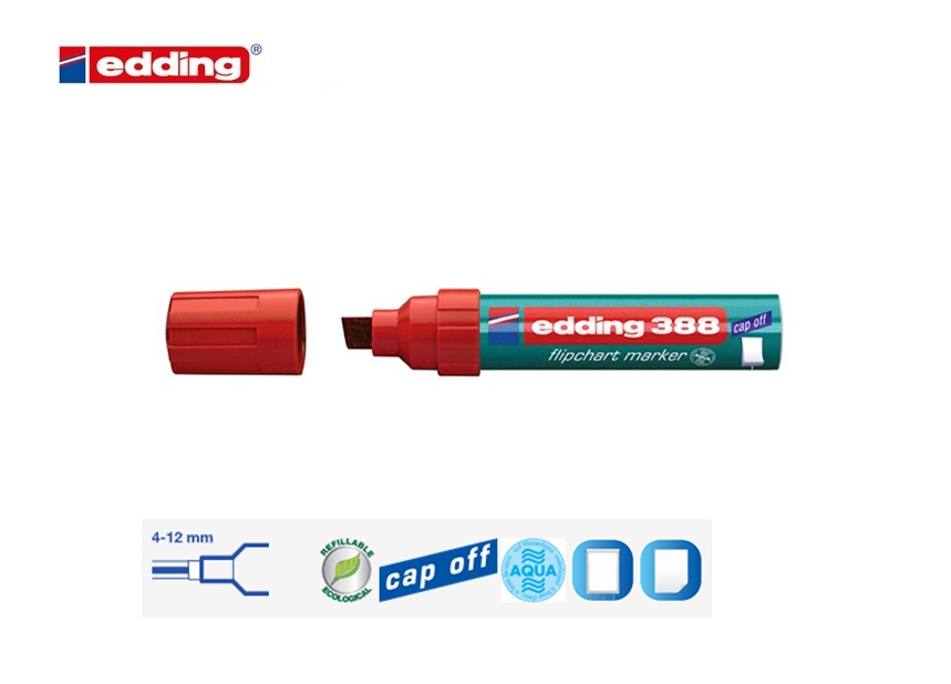 Edding 388 flipchart marker zwart | DKMTools - DKM Tools