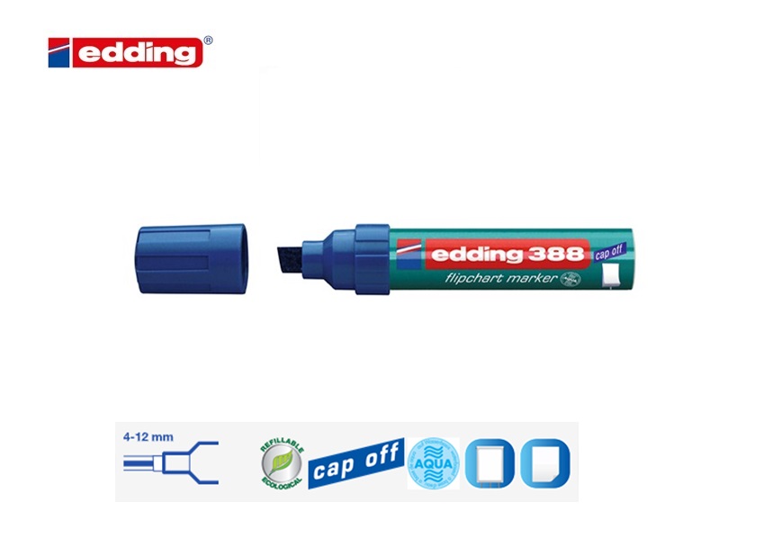 Edding 388 flipchart marker blauw