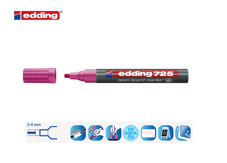 Edding 725 neon board marker neonroze