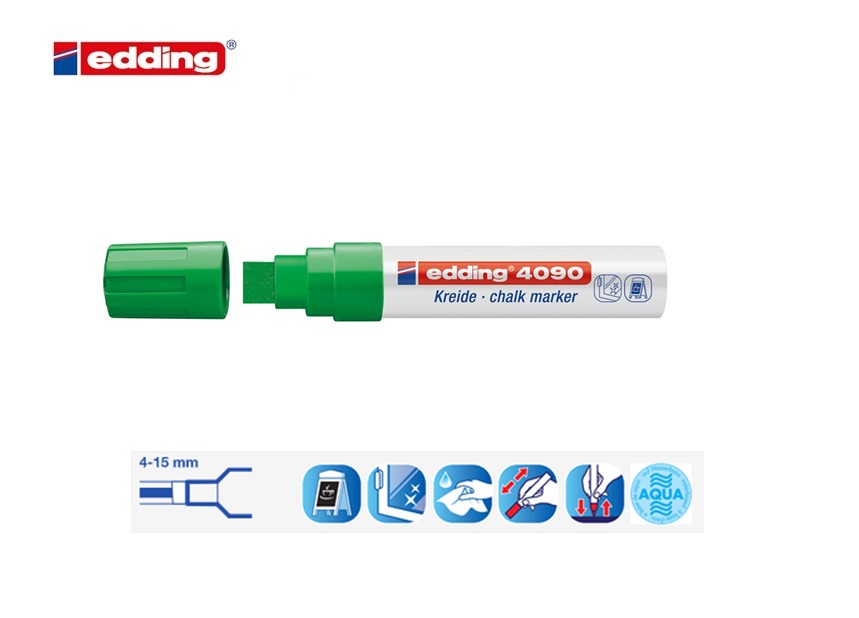 Edding 4090 krijtmarker groen