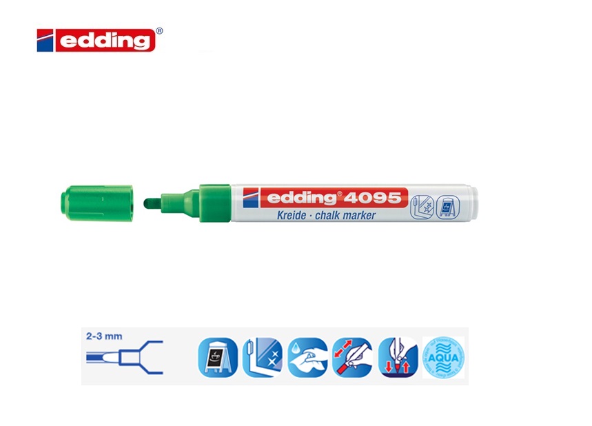 Edding 4095 krijtmarker groen