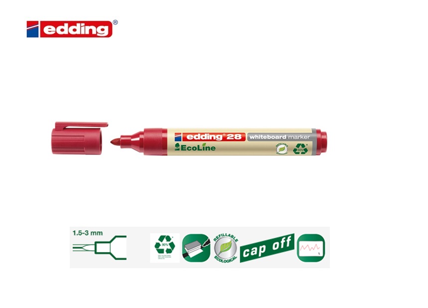 Edding 28 EcoLine rood