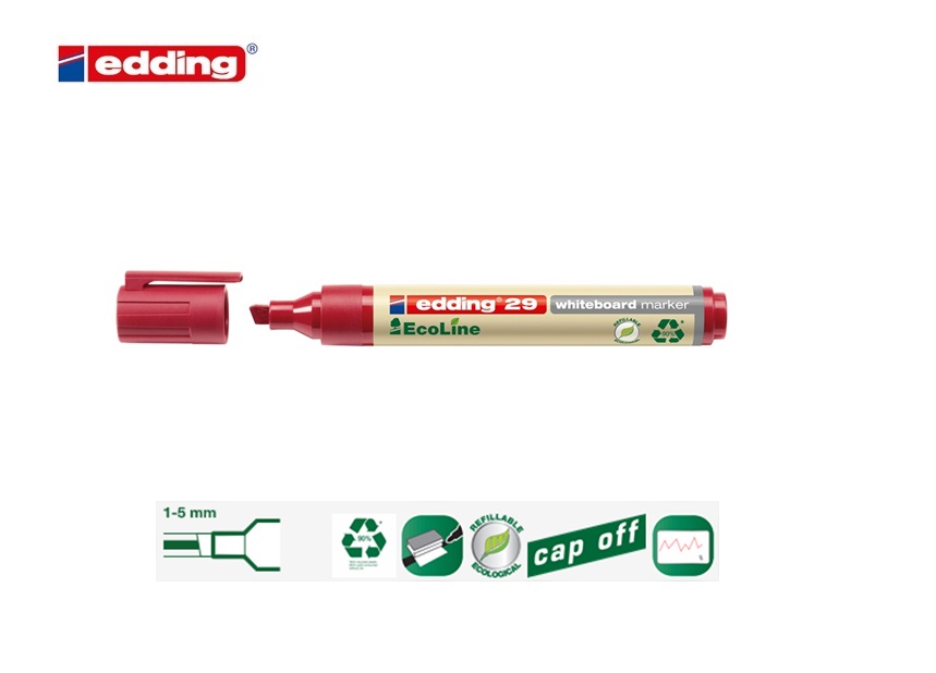 Edding 29 EcoLine whiteboard marker set van 4 assorti | DKMTools - DKM Tools