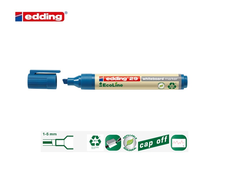 Edding 29 EcoLine whiteboard marker set van 4 assorti | DKMTools - DKM Tools