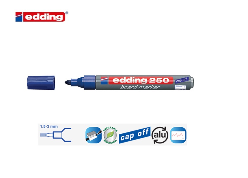 Edding 250 whiteboard marker geel | DKMTools - DKM Tools