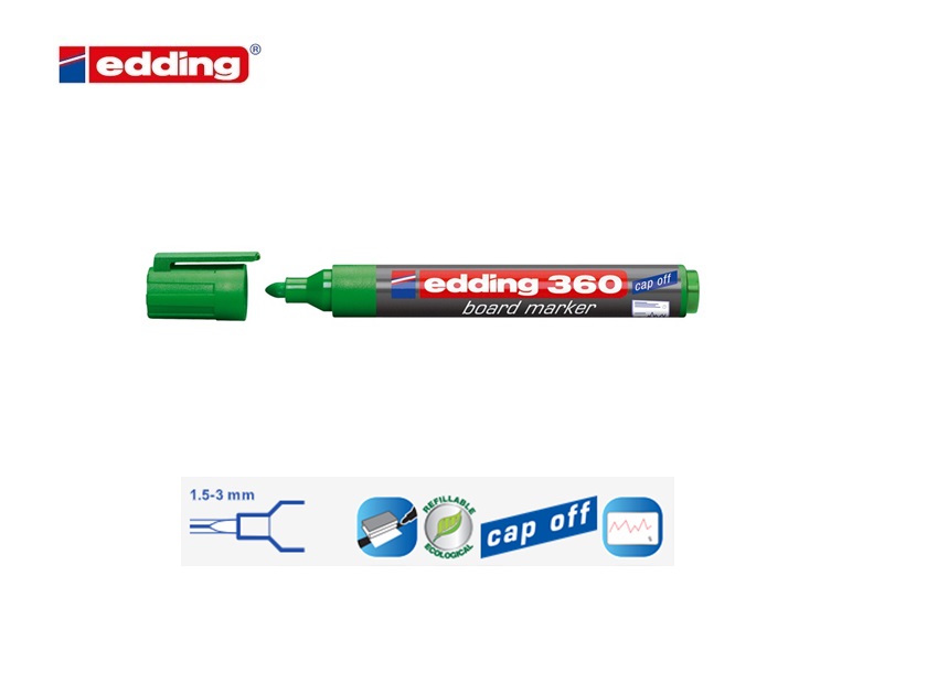 Edding 360 whiteboard marker rood | DKMTools - DKM Tools