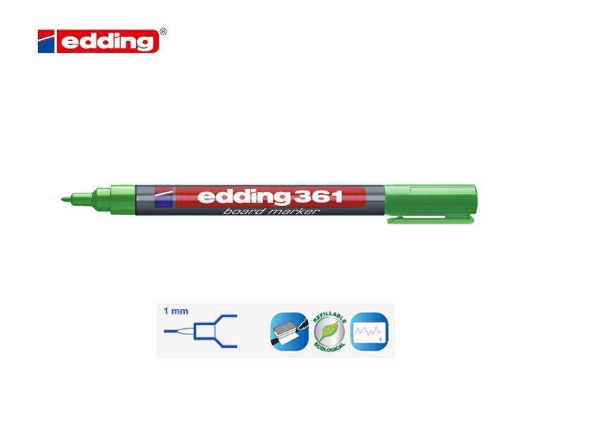 Edding 361 whiteboard marker zwart | DKMTools - DKM Tools