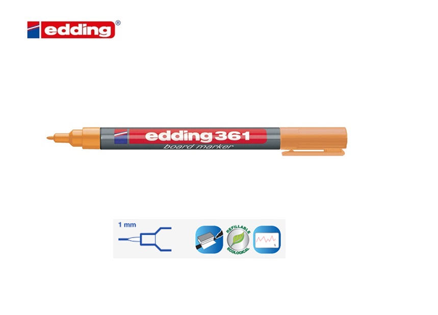 Edding 361 whiteboard marker oranje