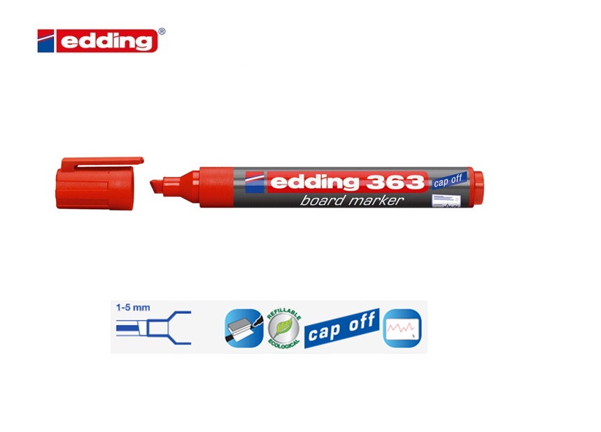 Edding 363 whiteboard marker set van 4 assorti | DKMTools - DKM Tools