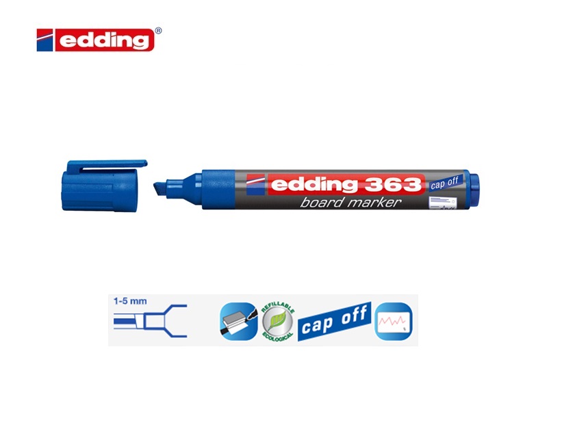 Edding 363 whiteboard marker blauw