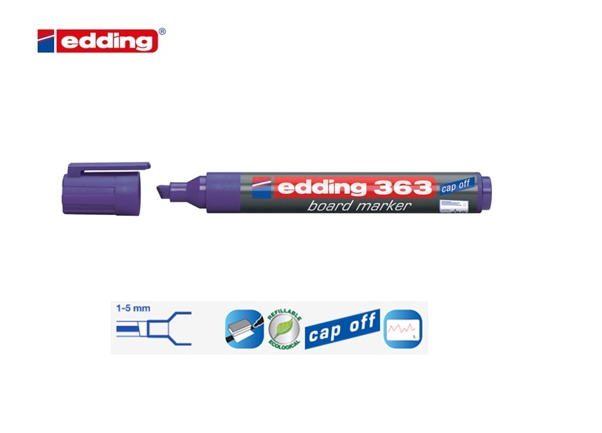 Edding 363 whiteboard marker violet