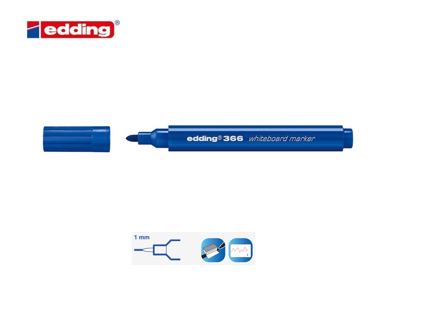 Edding 366 whiteboard marker blauw