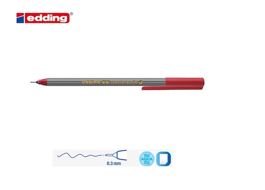 Edding 55 fineliner staalblauw | DKMTools - DKM Tools