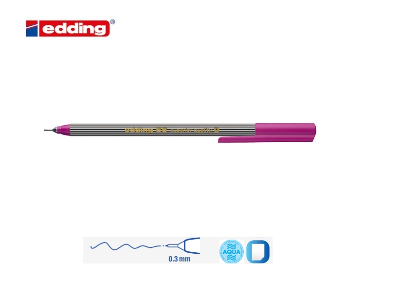 Edding 55 fineliner roze