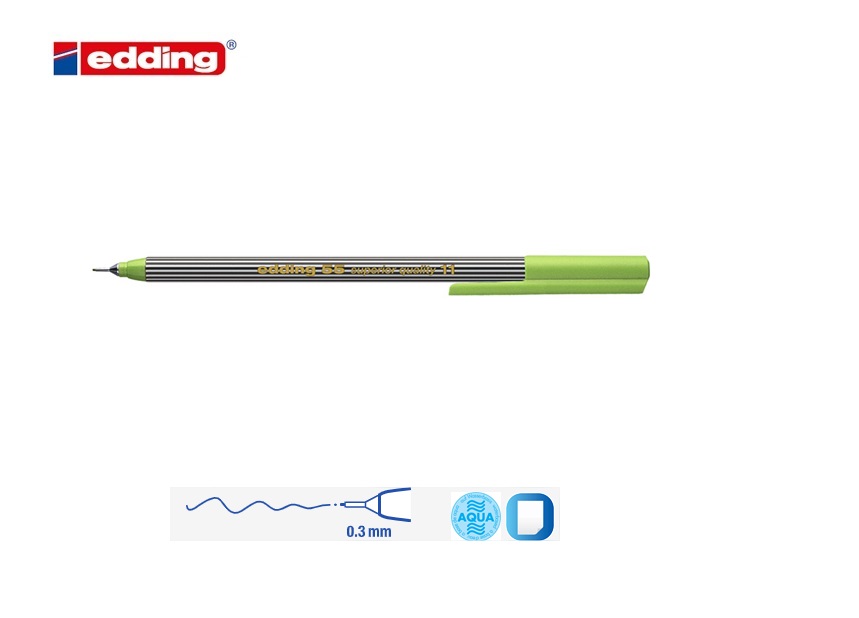 Edding 55 fineliner lichtgroen