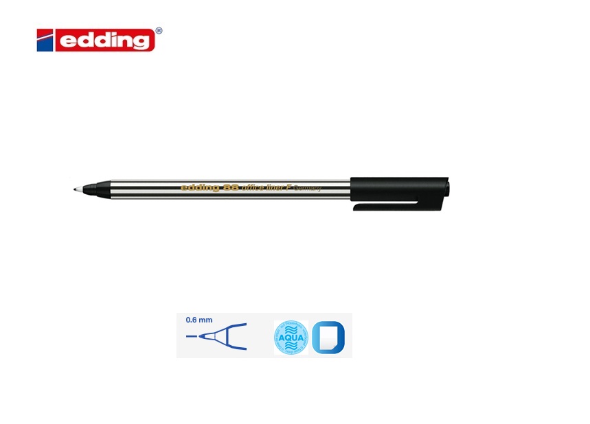 Edding 88 office liner F zwart