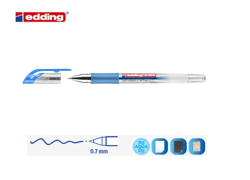 Edding 2185 gelroller blister van 2 assorti | DKMTools - DKM Tools