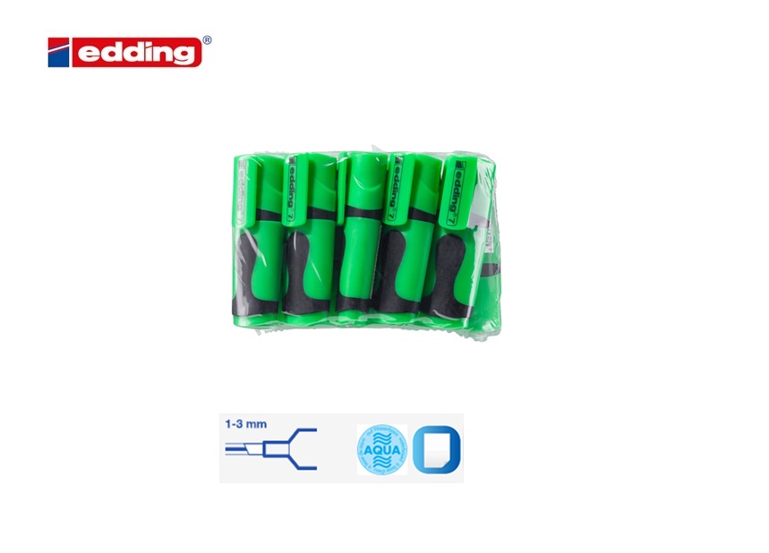Edding 7 mini highlighter neonblauw | DKMTools - DKM Tools