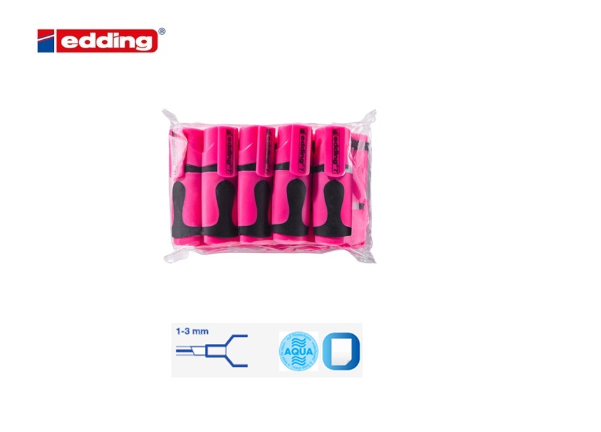 Edding 7 mini highlighter neonroze