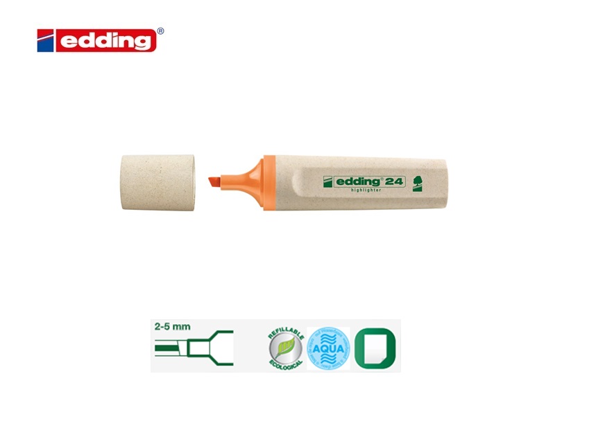 Edding 24 EcoLine highlighter roze | DKMTools - DKM Tools