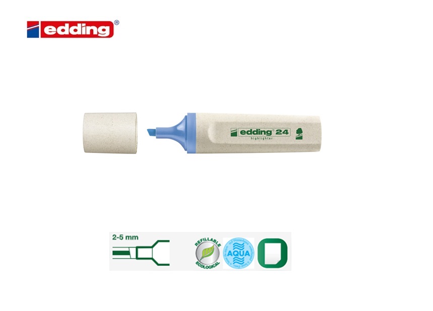 Edding 24 EcoLine highlighter roze | DKMTools - DKM Tools