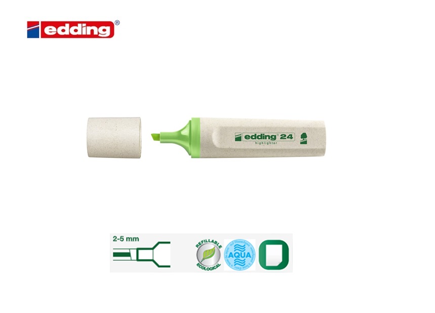 Edding 24 EcoLine highlighter lichtgroen