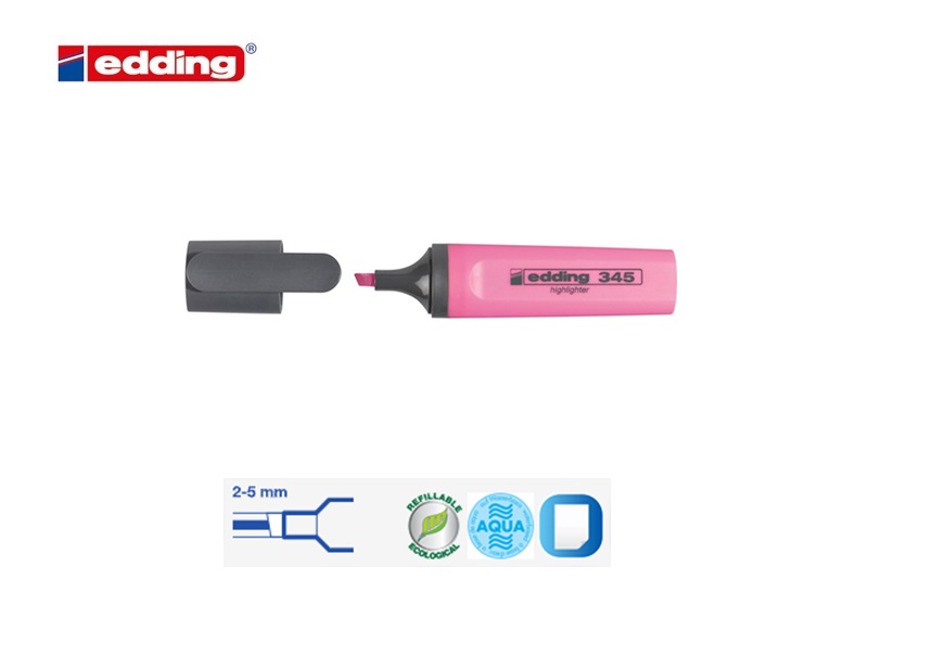 Edding 345 highlighter geel | DKMTools - DKM Tools