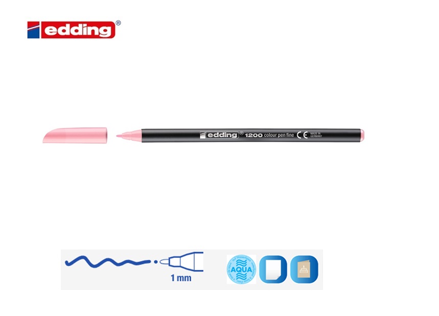 Edding 1200 viltstift fijn kersenbloesem