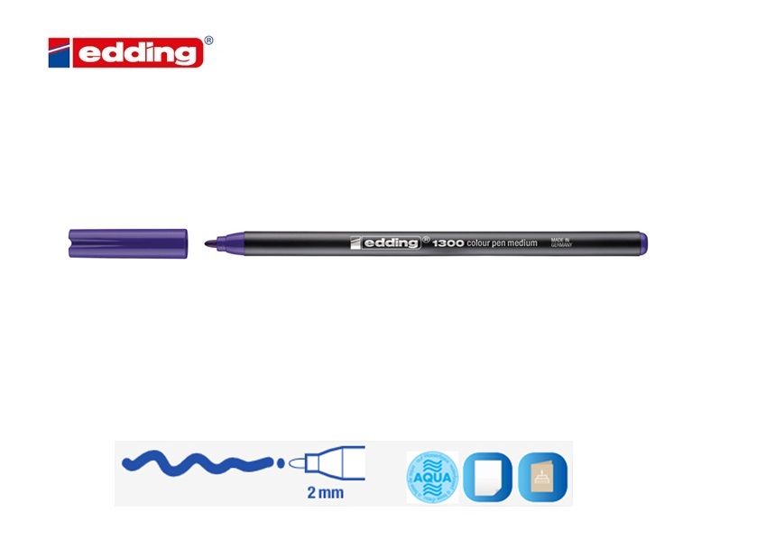 Edding 1300 viltstift medium violet