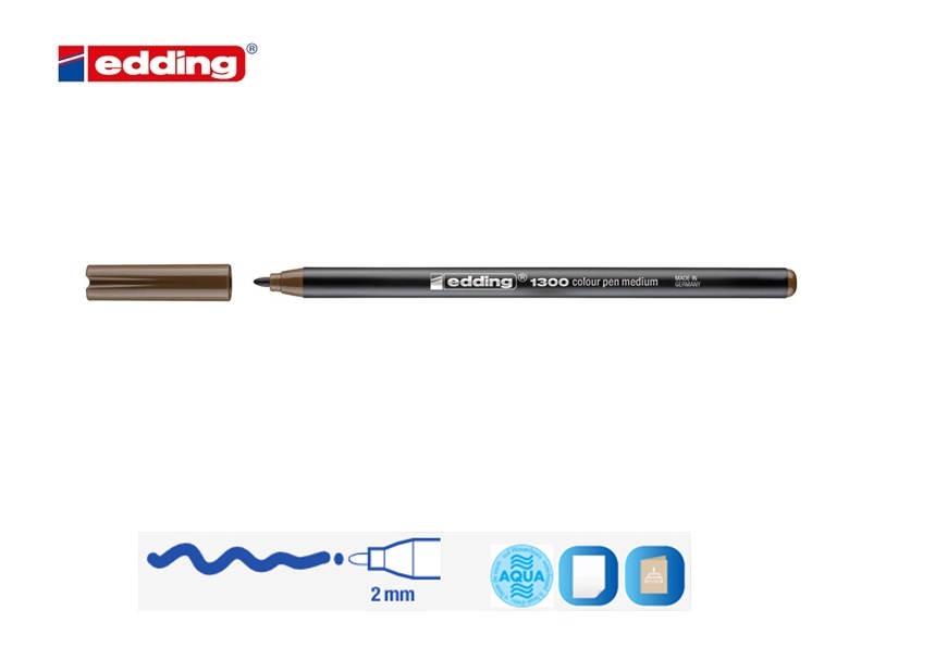 Edding 1300 viltstift medium sepia